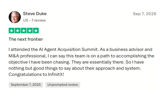 Trustpilot review